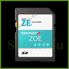 RENAULT ZOE ZE Electric LATEST SD CARD NAVIGATION MAP Europe and UK 2020 - 2021